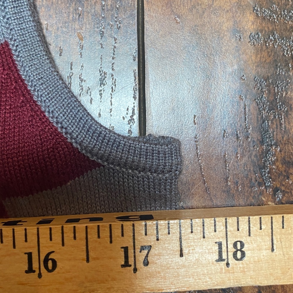 Queen of Sparkles Garnet & Black Football Checkered Dress - Picture 9 of 11